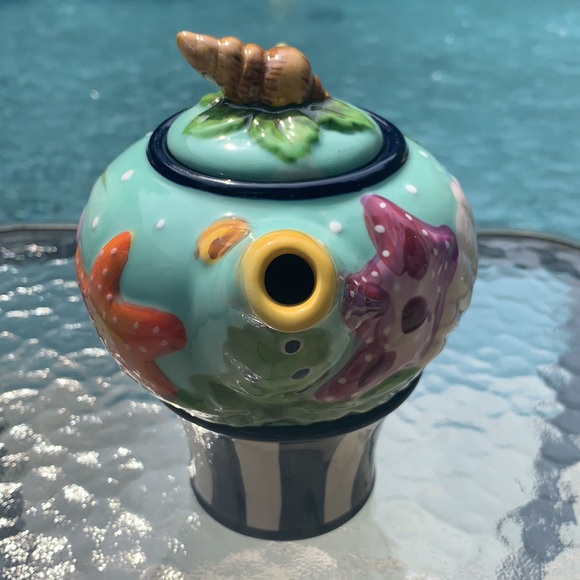 New Blue Sky Starfish Tea for One - Picture 3 of 9